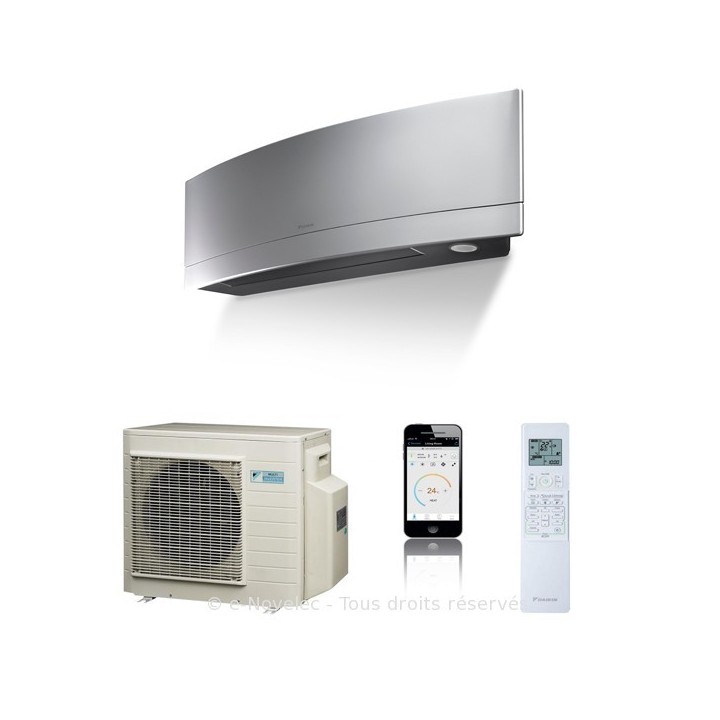 Mural réversible Inverter EMURA 2 Bluevolution FTXJ-M / RXJ-M [- climatisation reversible Daikin]