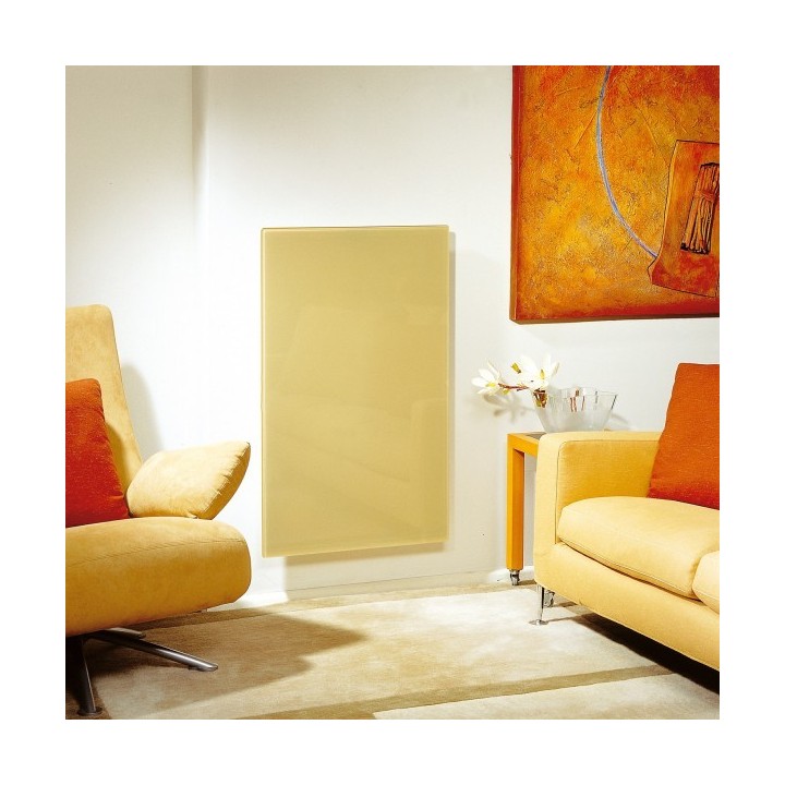 SOLARIS vertical - ligne Evolution - largeur 63 cm [- Radiateur Inertie Verre - Fondis]