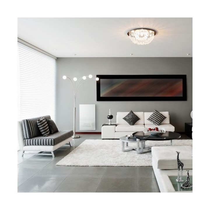 SOLARIS vertical - ligne Evolution - largeur 63 cm [- Radiateur Inertie Verre - Fondis]