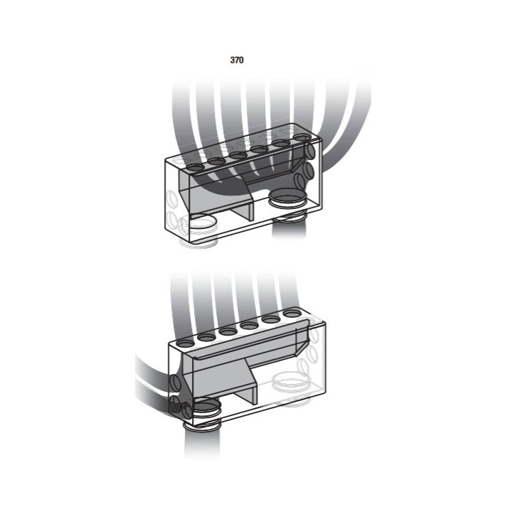 Caisson de répartition pour InspirAIR Home SC370 [- accessoire VMC - InspirAIR Home - ALDES]