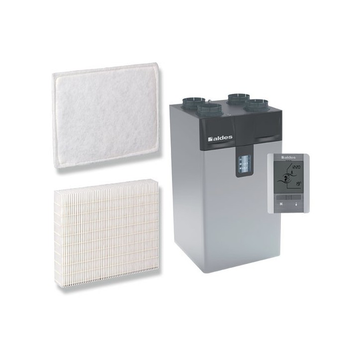 Lot de 3 filtres pour VMC DEE Fly Cube micro-watt 300 et 370 [- Filtration VMC double flux - ALDES]