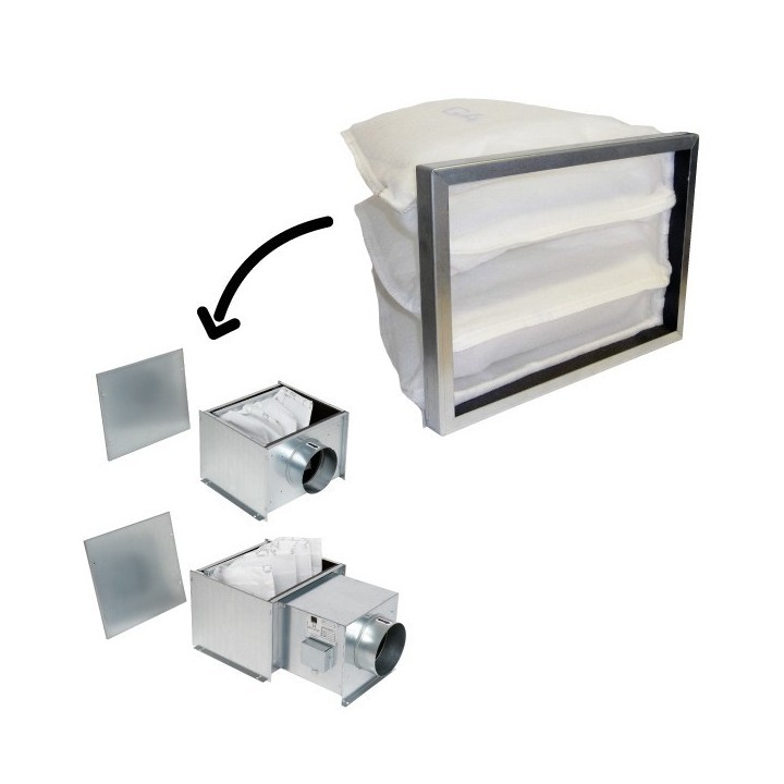 Filtre de rechange pour caisson préfiltre Ø 160 ou batterie de préchauffage [- Filtration VMC Double-Flux - Aldes]