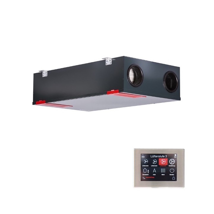 CLIMOS F 200 Comfort - avec dégivreur intégré + commande TFT [- VMC double flux Haut rendement - PAUL]