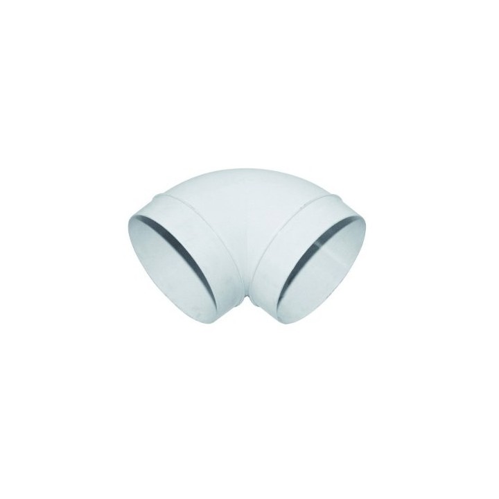 Coude circulaire à 90° Ø 100 ou 125 mm - CC [- conduits PVC de Ventilation - Atlantic]