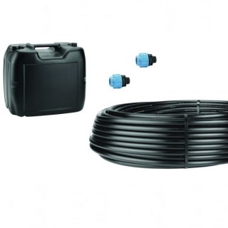 Kit capteur enterré avec raccords et 20 litres de glycol-éthylène - SEWT-E [- Puits canadien à eau glycolée - Helios]