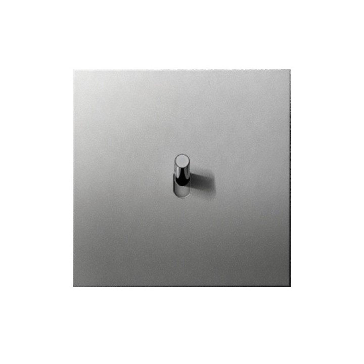 Acier satin - Epure - Interrupteurs et prises électriques Art Collection - Arnould