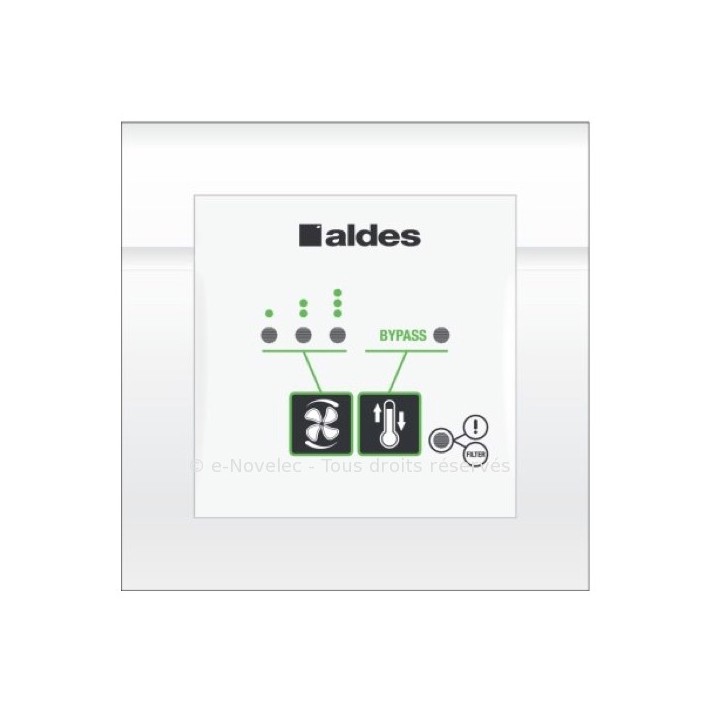 Panneau de commande pour DEE FLY MODULO [- pièce détachée VMC double flux - ALDES - Ni repris ni échangé]