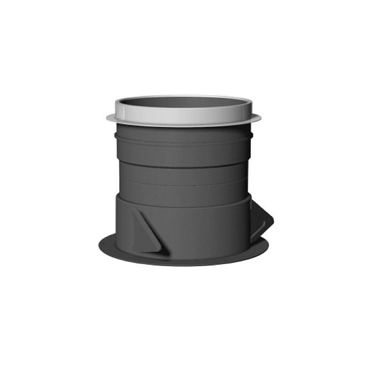 Manchon court à griffes pour bouches hygro Ø 125 mm [- M 125 HP-L100 - accessoires bouches hygroréglabes VMC - Atlantic]