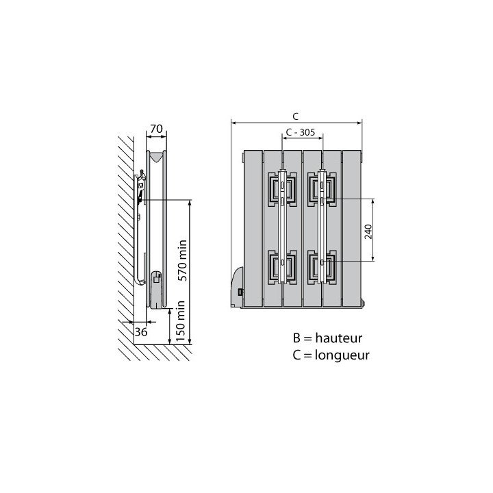 TAMARI H [- Radiateur Inertie - LVI]