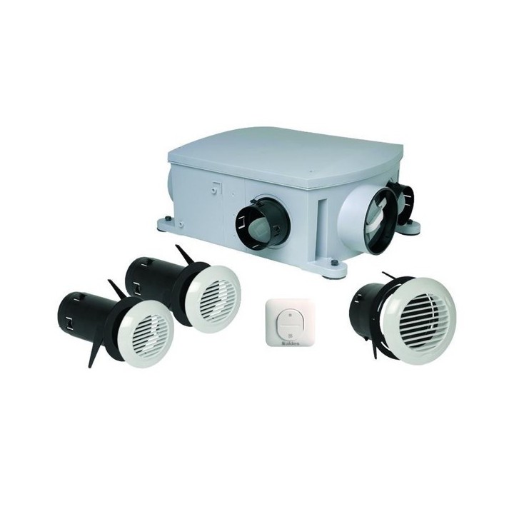 Pack VMC COMPACT [- VMC Simple flux autoréglable - Aldès]