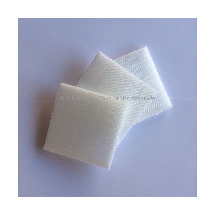 3 filtres pour Bouche d'insufflation Design Ø 100 mm (DLVZ 100) [- Bouches Réseau RenoPipe - Helios]