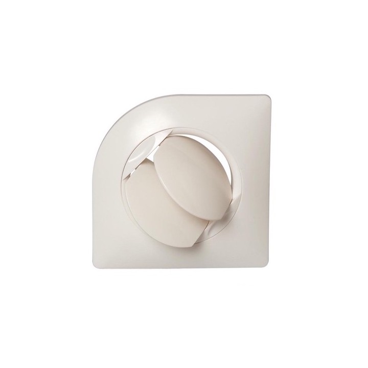 Bouche BIO Design Carré Ø 80 ou 125 [- Bouches orientables - Aldès]