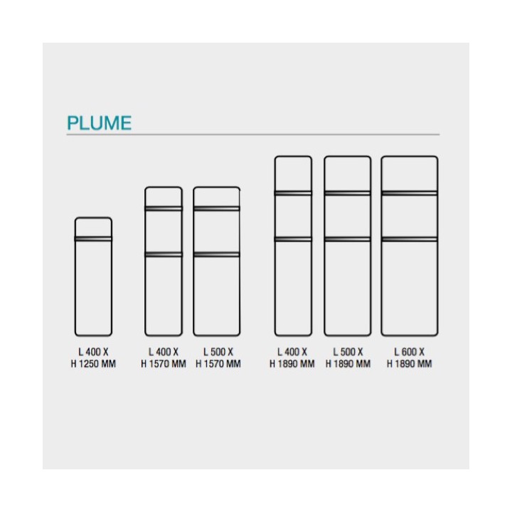 PLUME [- TGP-GF - Sèche-serviettes électrique - Acova]