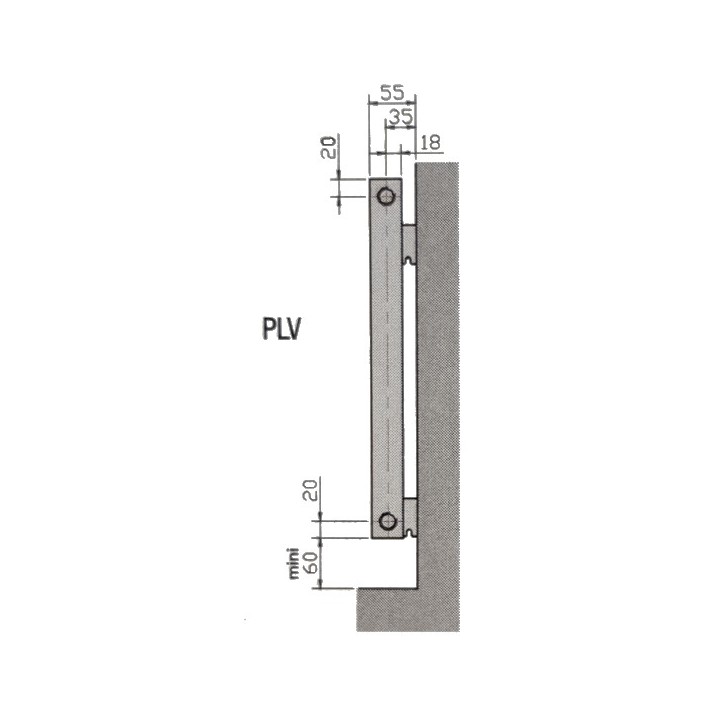 PLANEA Horizontal simple [- PLV - Radiateur Chauffage Central - ACOVA]
