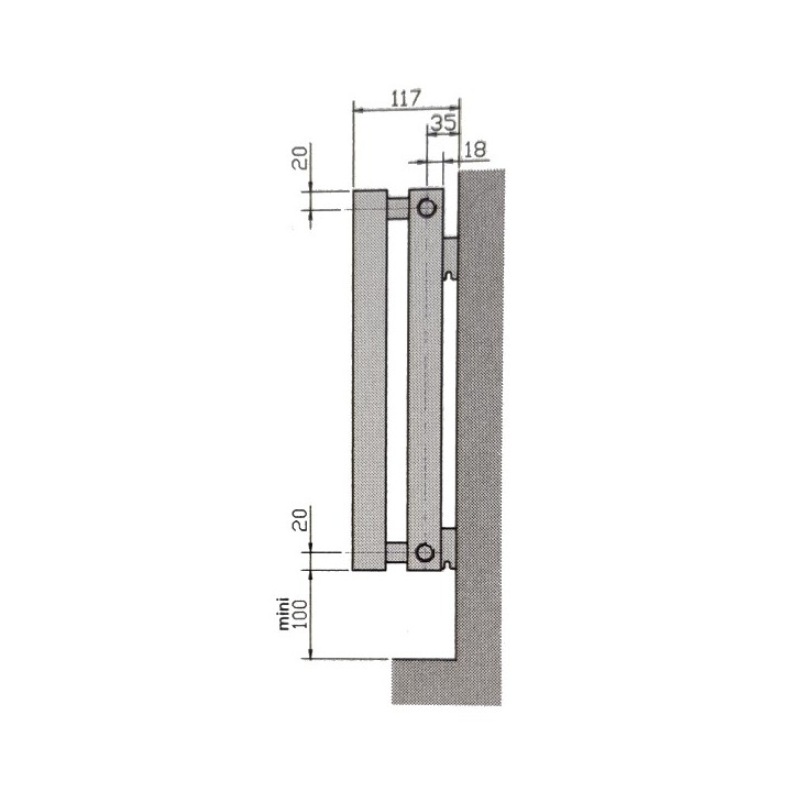 PLANEA Horizontal double [- PLVD - Radiateur Chauffage Central - ACOVA]
