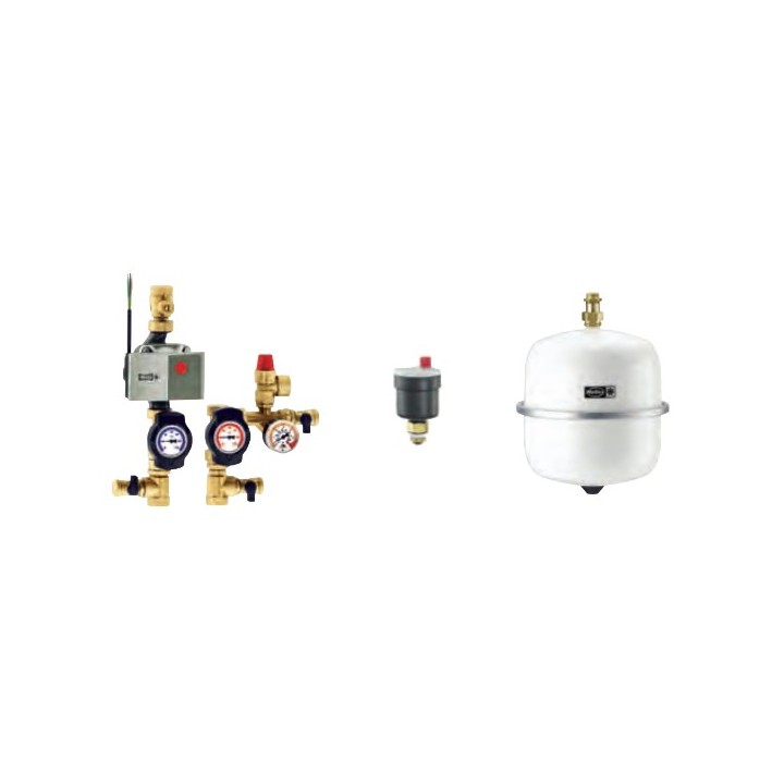 Module hydraulique et régulation - SEWT-H [- Puits canadien à eau glycolée - Helios]
