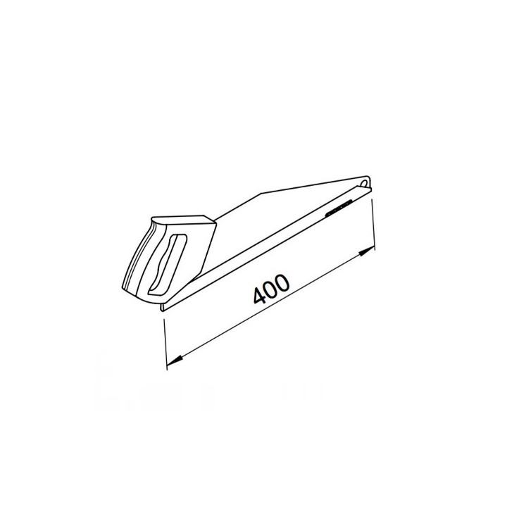 Scie égoïne (RP-FS) [- Accessoire Conduits VMC apparents - Réseau RenoPipe - Helios]