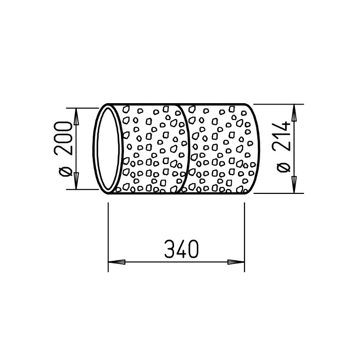 Echangeur d'air géothermique LEWT - Longueur 2x25 m et traversée de mur (LEWT-E+M) [- Géoventilation / Puits canadien - Helios]
