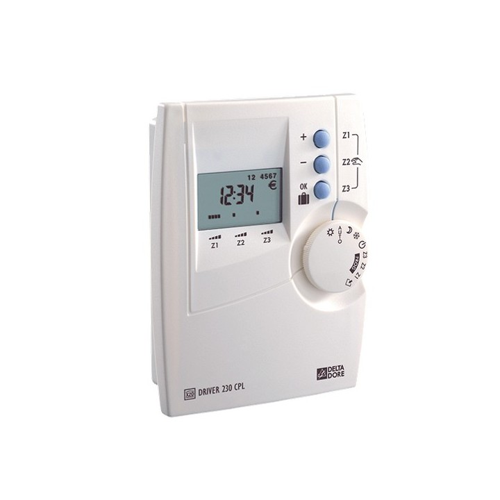 DRIVER 230 CPL [- Programmateur courant porteur - 3 zones - Delta Dore]