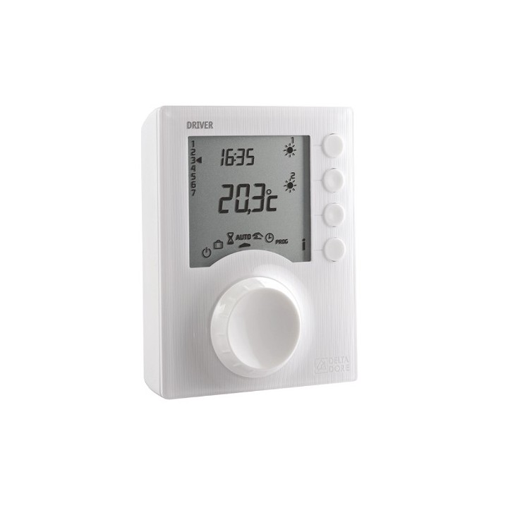 TYBOX 711 [- Thermostat programmable filaire (230 V) - Chauffage eau chaude - Delta Dore]