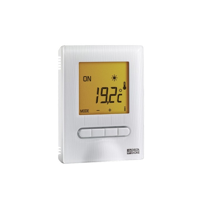 MINOR 12 [- Thermostat digital semi-encastré pour plancher ou plafond rayonnant électrique  - Delta Dore]