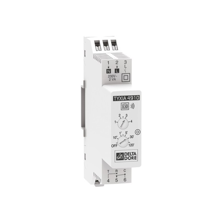 TYXIA 4910 [- Récepteur modulaire pour commande d'éclairage - Delta Dore]