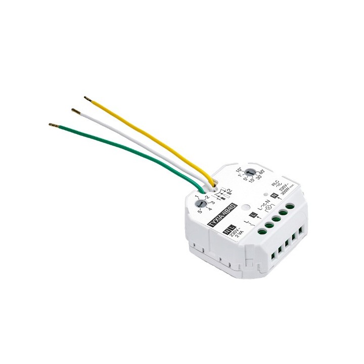 TYXIA 4840 [- Micromodule récepteur sans fil encastré - 1 voie variation d’éclairage + minuterie - Delta Dore]