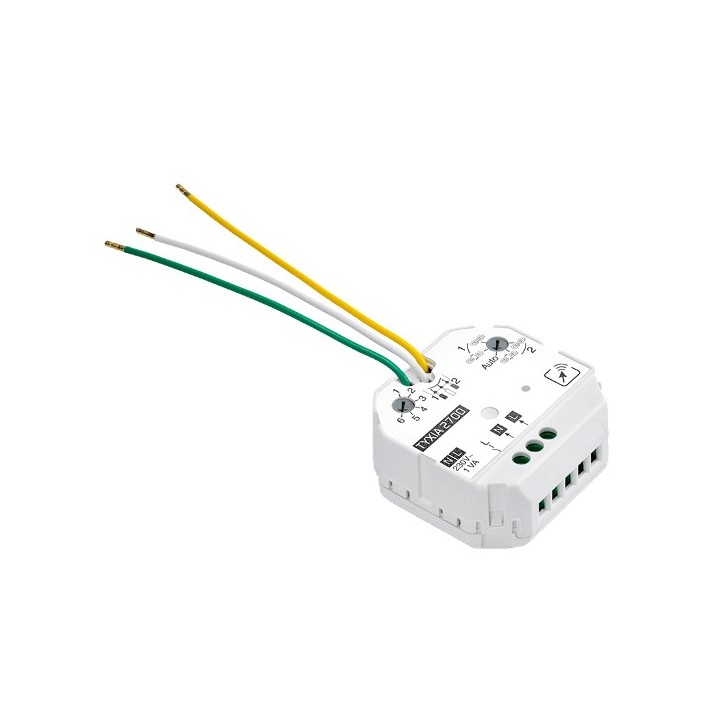 TYXIA 2700 [- Micromodule émetteur encastré alimenté 230V - 1 ou 2 voies éclairage, volets roulant - Delta Dore]