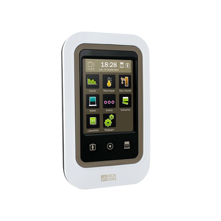 TYBOX 2000 WT [Gestionnaire d’énergie 2 zones + indicateur de consommations toutes énergies - Delta Dore]