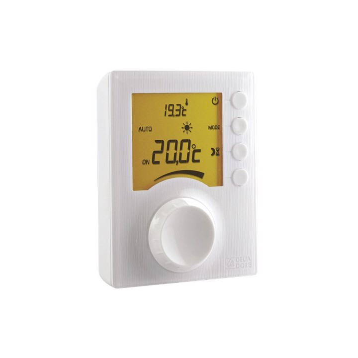 TYBOX 31 [- Thermostat d'ambiance filaire à molette pour chaudière ou PAC non réversible - Delta Dore]