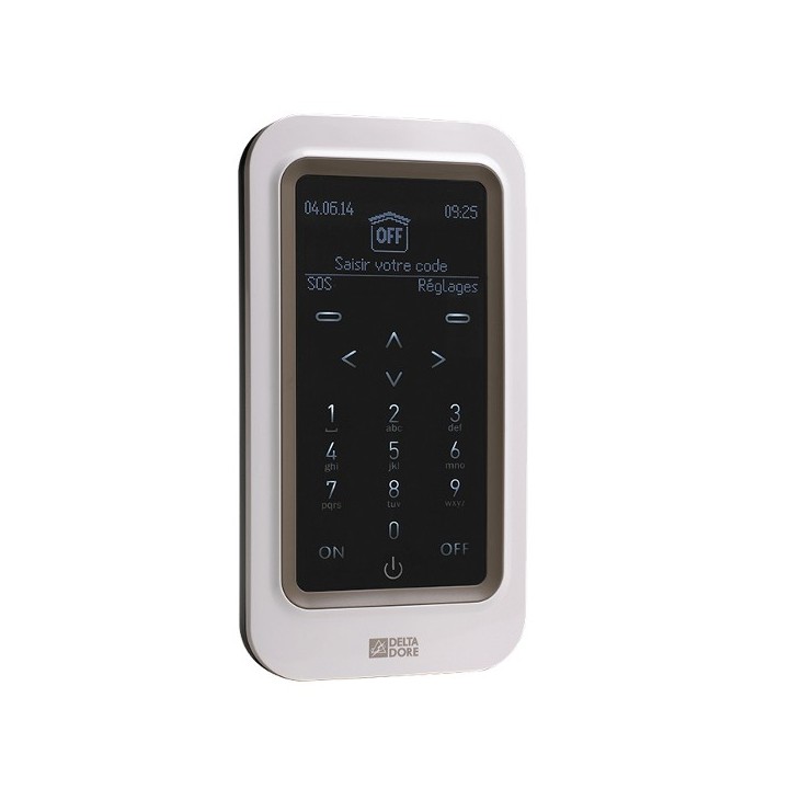 CLT 8000 TYXAL+ [Clavier tactile avec écran Radio - Gamme X3D - Delta Dore]