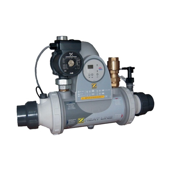 Echangeur piscine Heat Line Plus (équipé) [- Heat Line - Echangeur de chaleur - piscine - Zodiac]