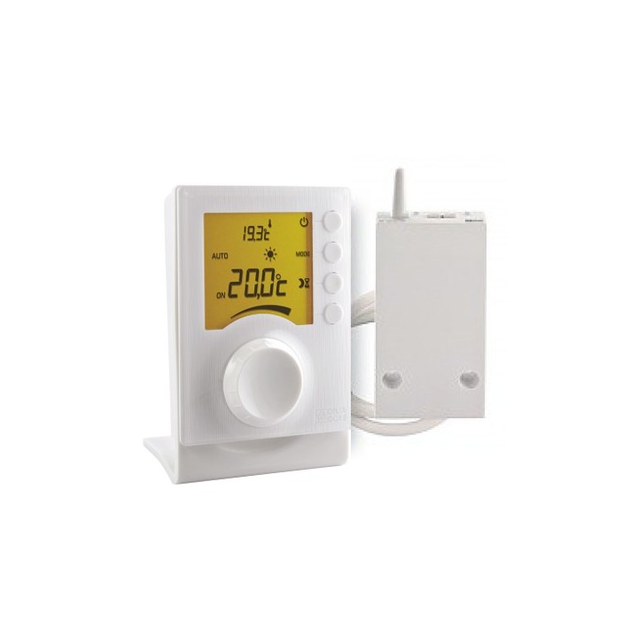 TYBOX 33 [- Thermostat d'ambiance Radio à molette pour chaudière ou PAC non réversible - Delta Dore]