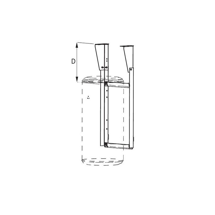 Console d'accrochage plafond [- accessoire chauffe-eau électrique- Atlantic]