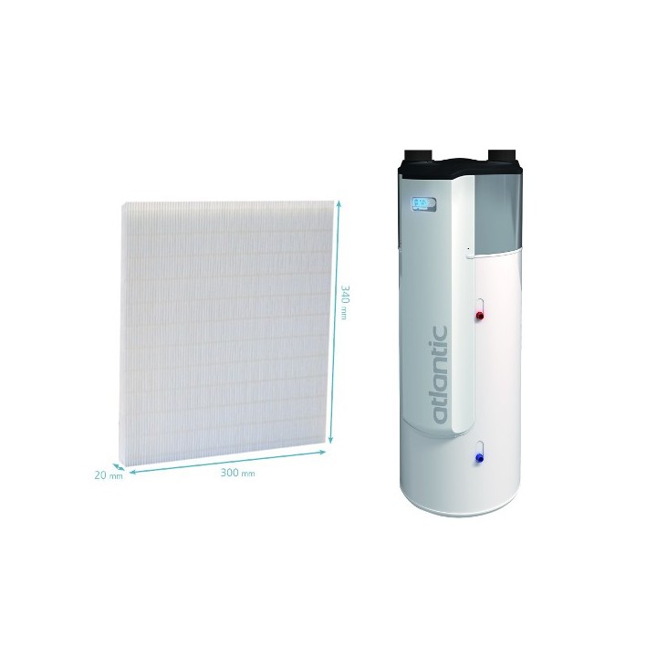 Filtre de rechange pour AERAULIX, AERAULIX 2 et AERAULIX CI [- accessoire chauffe-eau électrique- Atlantic]