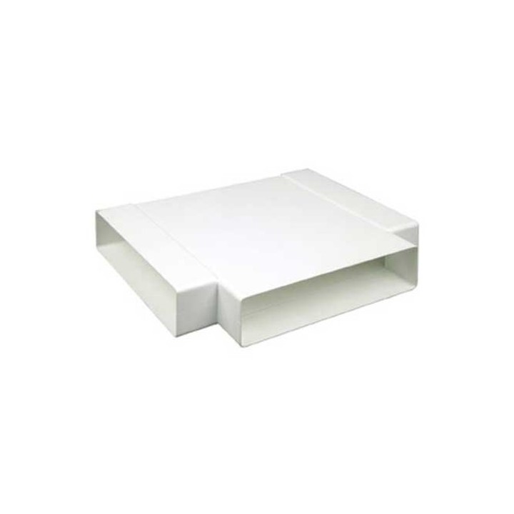 Té 90° horizontal rectangulaire [- conduits PVC de Ventilation - Atlantic]
