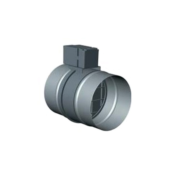 Registre motorisé RGE-F - Fermé sous tension - Ø 100, 125, 150, 160 et 200 mm [- Registre ventilation - Unelvent]