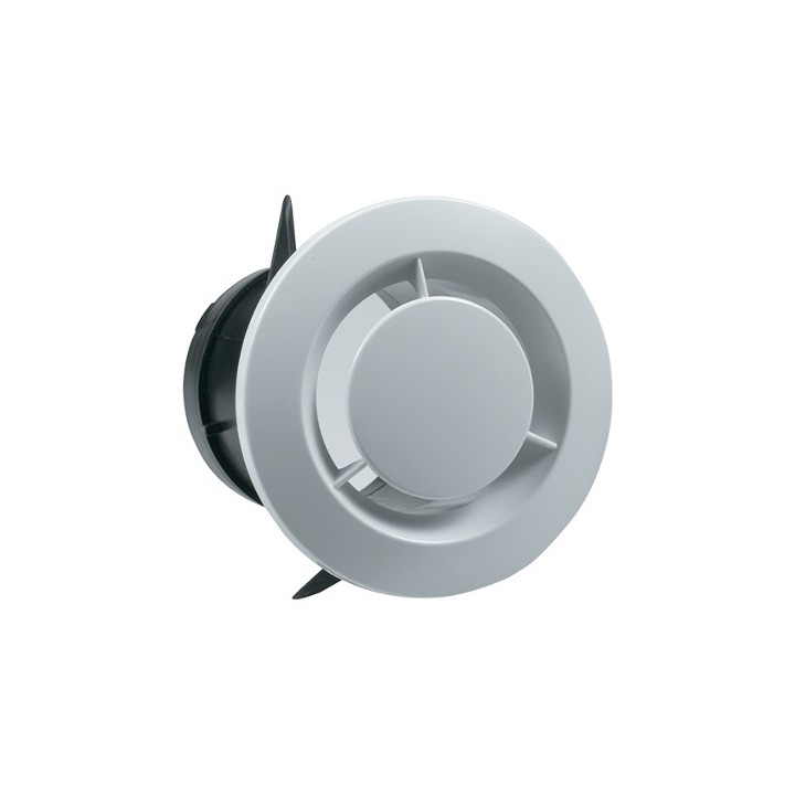 Bouche fixe d’extraction sanitaire BEP Ø 80 ou 125 mm + manchon placo 3 griffes [- Bouches VMC  - Vortice]