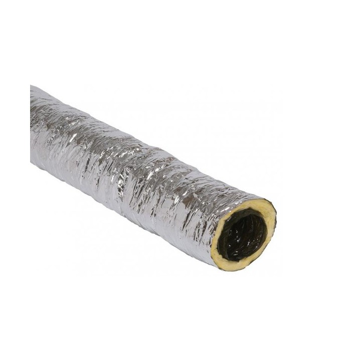 Gaine isolée épaisseur 25 mm - 6 mètres - Ø 80 à 200 mm [- Gaines souples - ALDES]