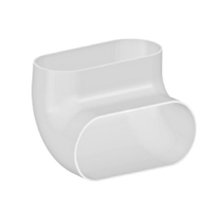 Coude vertical caisson PE - Optiflex [- Conduits Polyéthylène et accessoires VMC - Aldès]