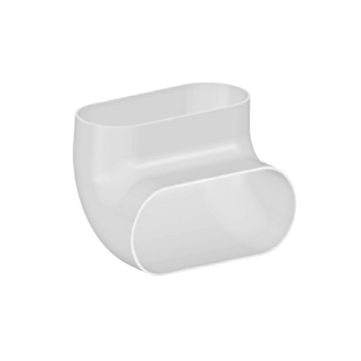 Coude vertical caisson PE - Optiflex [- Conduits Polyéthylène et accessoires VMC - Aldès]