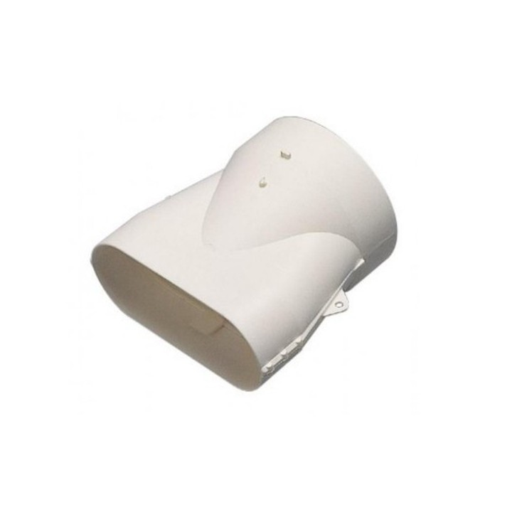 Raccord mixte droit MINIGAINE pour conduits Ø 80 et 125 mm [- conduits rigides plastique pour ventilation - ALDES]