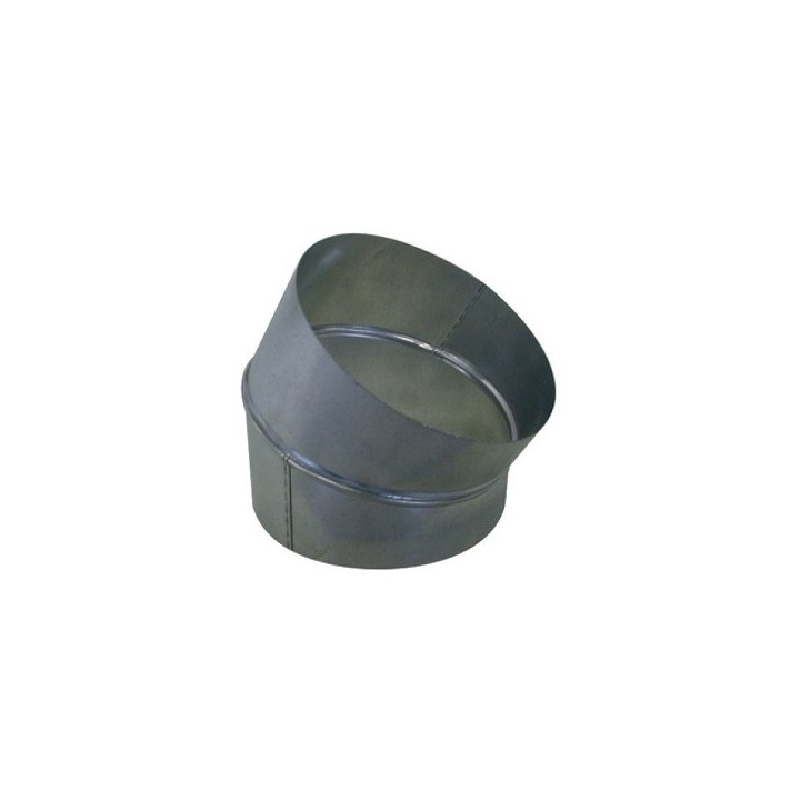 Coude galva 30° - Ø 80 à 1000 mm [- accessoires galvanisés VMC - Aldès / Atlantic]