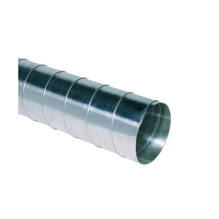 Conduit rigide spiralé aluminium - Longueurs 1 m et 3 m - Ø 125 à 500 mm [- Conduits Alu VMC - Aldes]