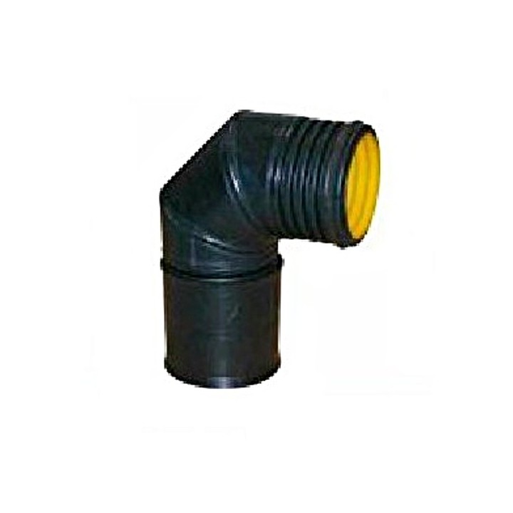 Coude 90° M/F Ø 300 avec 1 joint - LEWT-C 90/300 [- Géoventilation / Puits canadien - Helios]