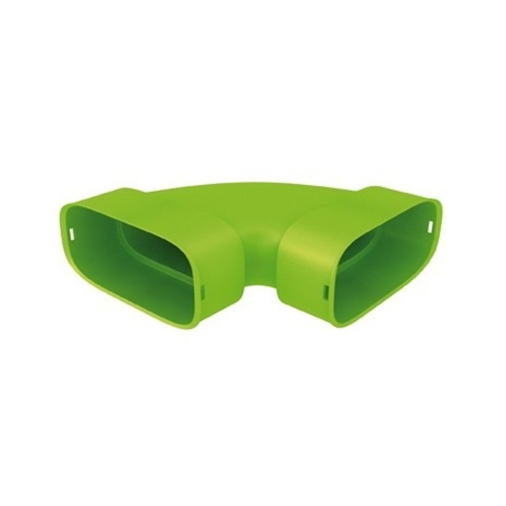 Coude horizontal polyéthylène - XCH [- Conduits et accessoires VMC en PE - Réseau Clip & Go - Atlantic]