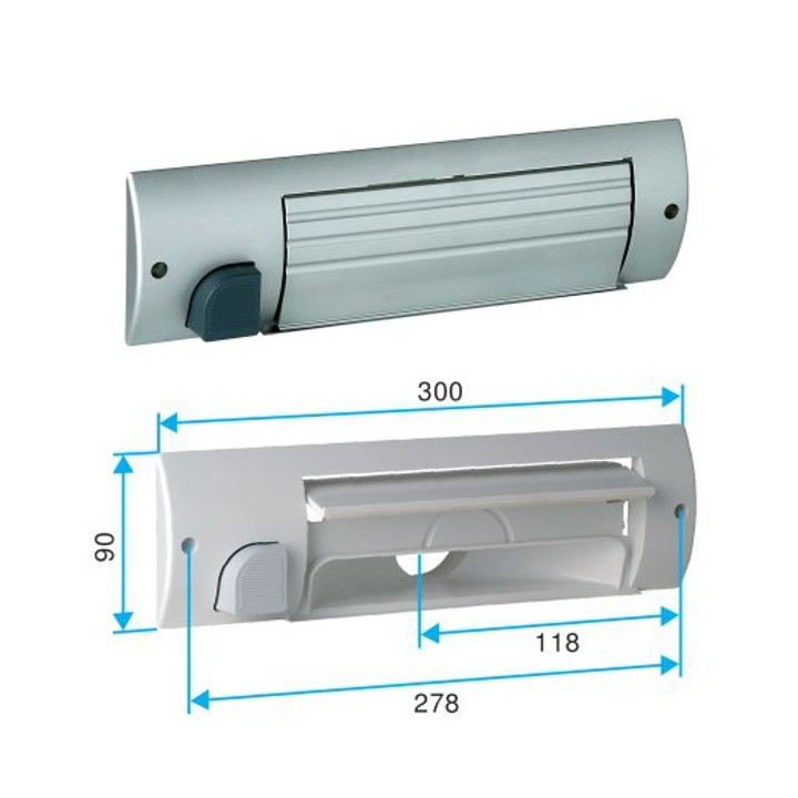 Plinthe ramasse-miettes [- Réseau Aspiration Centralisée - Aldès]