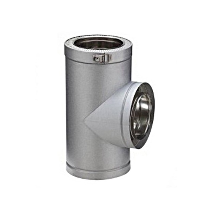 Té isolé 90° Therminox ZI - T 90 [- conduits isolés intérieurs - Poujoulat]