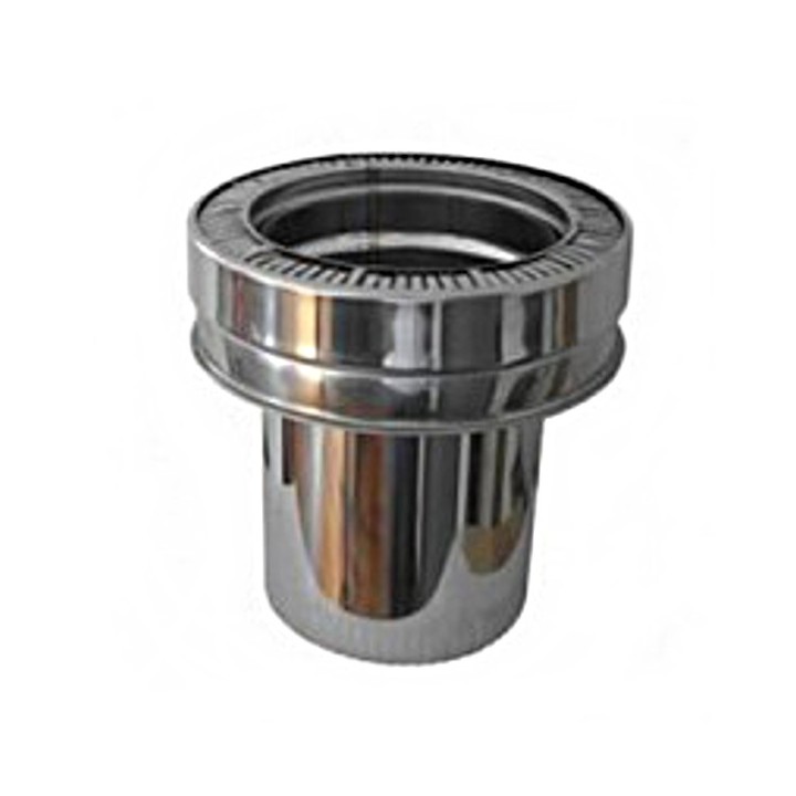 Raccord vers émaillé Therminox PTZ - EM [- conduits isolés intérieurs - Poujoulat]