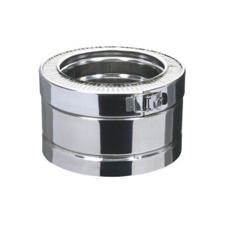 Elément droit 10 cm Therminox ZI - ED 100 [- conduits isolés intérieurs - Poujoulat]